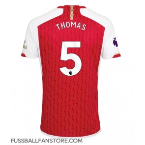 Arsenal Thomas Partey #5 Replik Heimtrikot 2023-24 Kurzarm